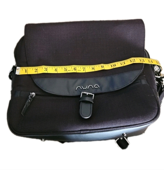 Nuna Unisex Black Diaper Bag/Backpack - Picture 12 of 13